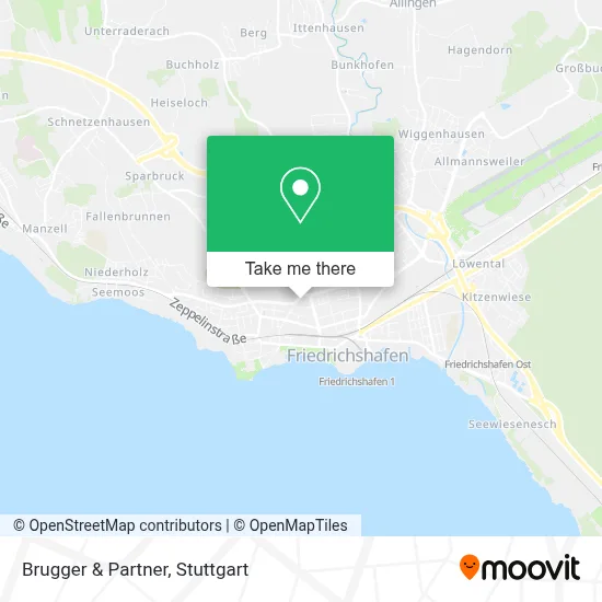 Brugger & Partner map