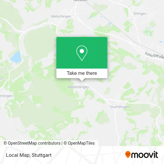 Ortsplan map