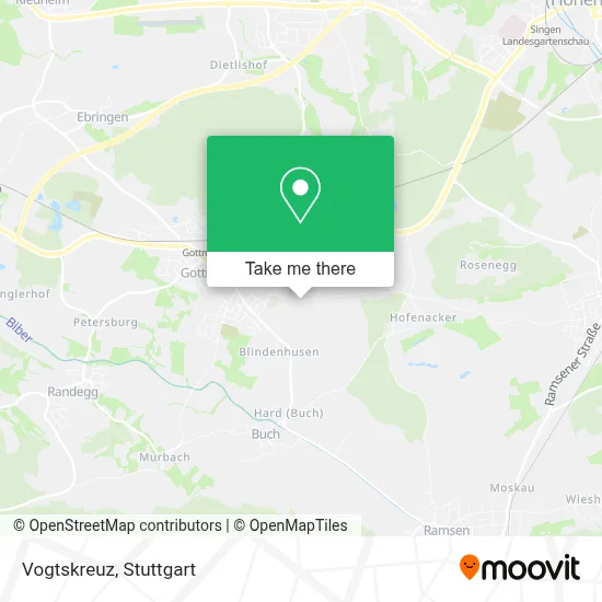 Vogtskreuz map