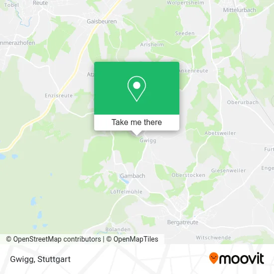 Gwigg map