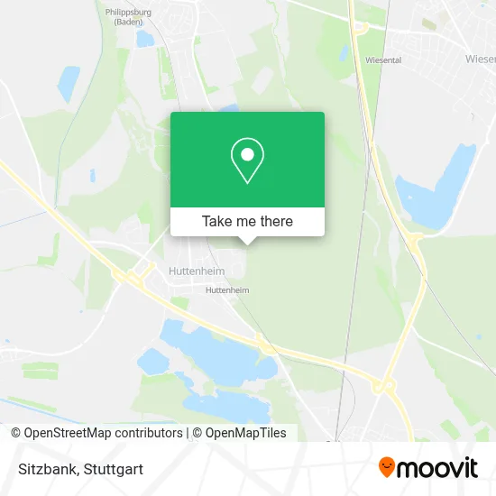 Sitzbank map