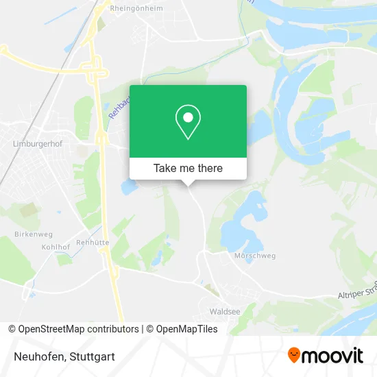 Neuhofen map