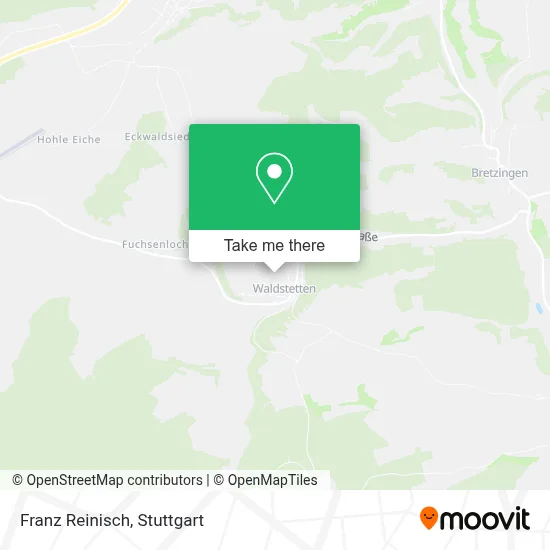 Franz Reinisch map