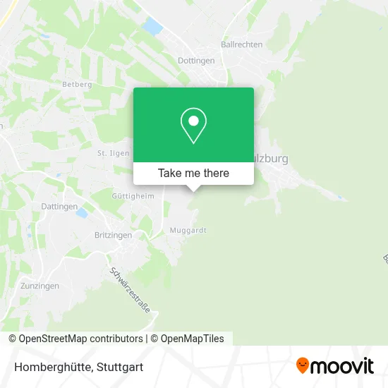 Homberghütte map