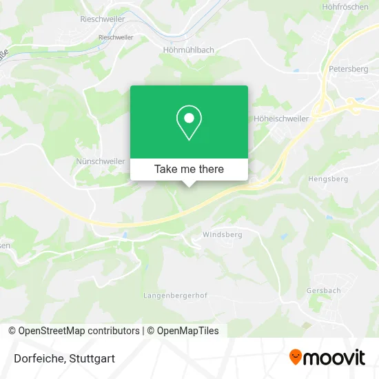 Dorfeiche map