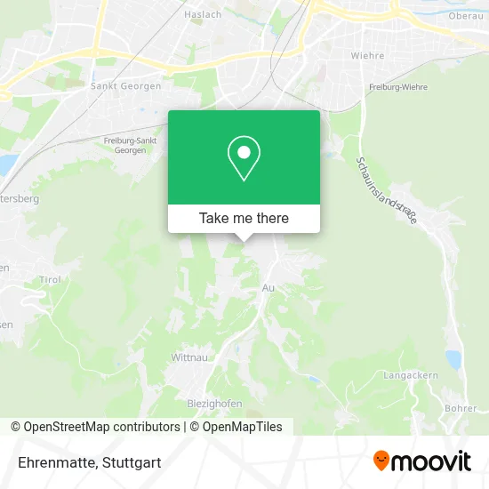 Ehrenmatte map