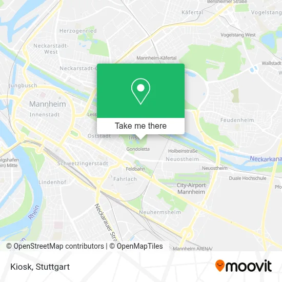 Kiosk map