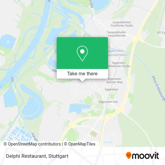 Restaurant Delphi map