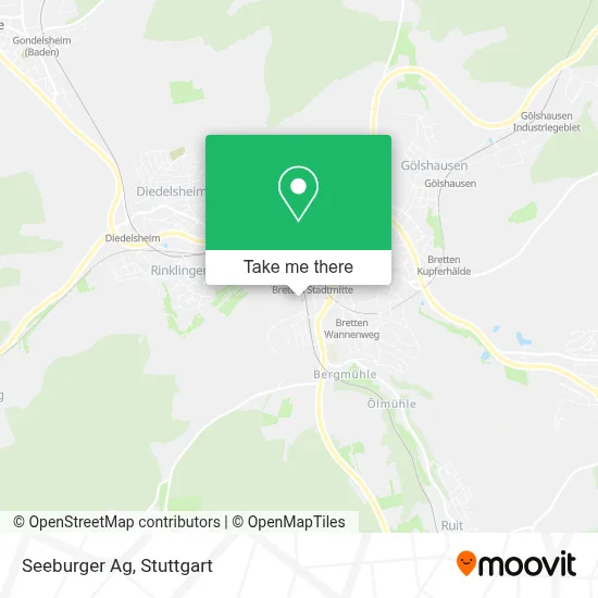 Seeburger Ag map