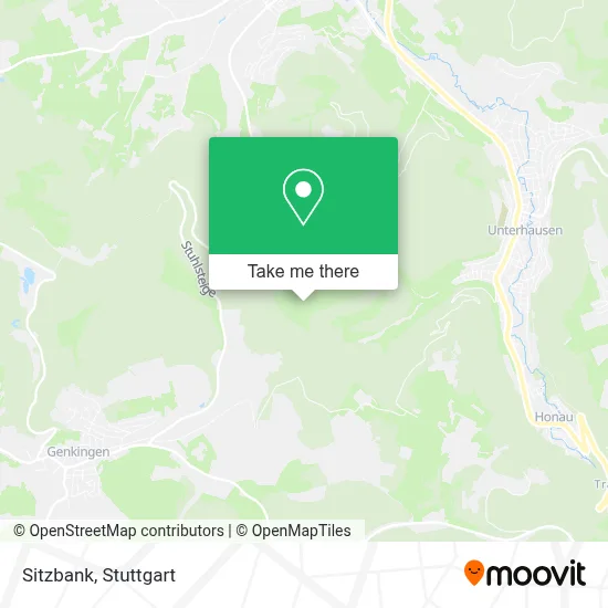 Sitzbank map