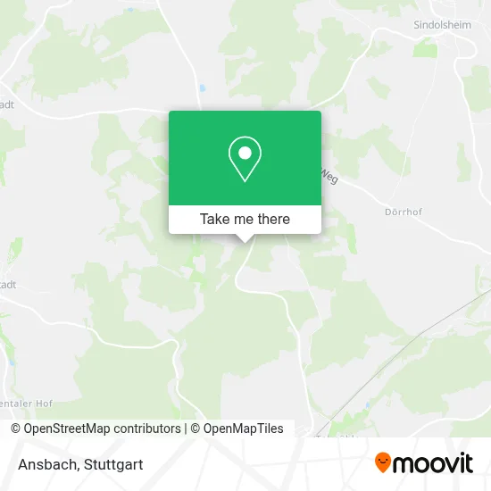 Ansbach map