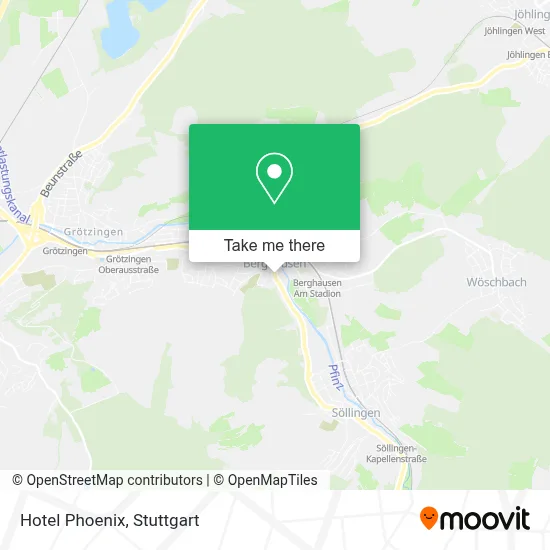 Hotel Phoenix map