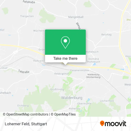 Lohemer Feld map