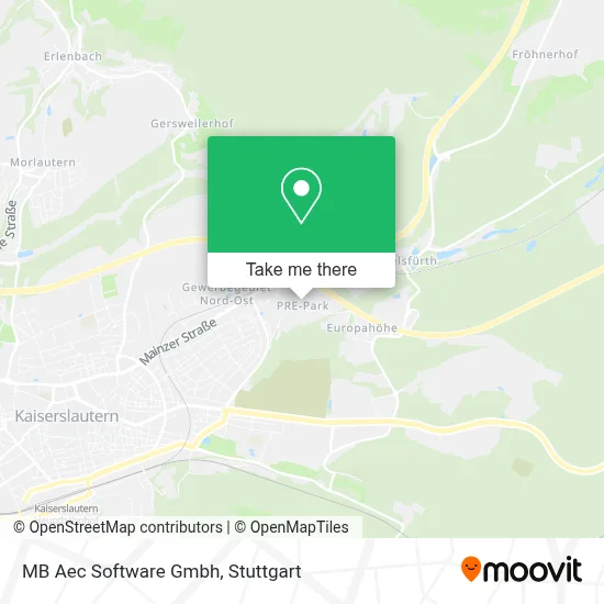 MB Aec Software Gmbh map