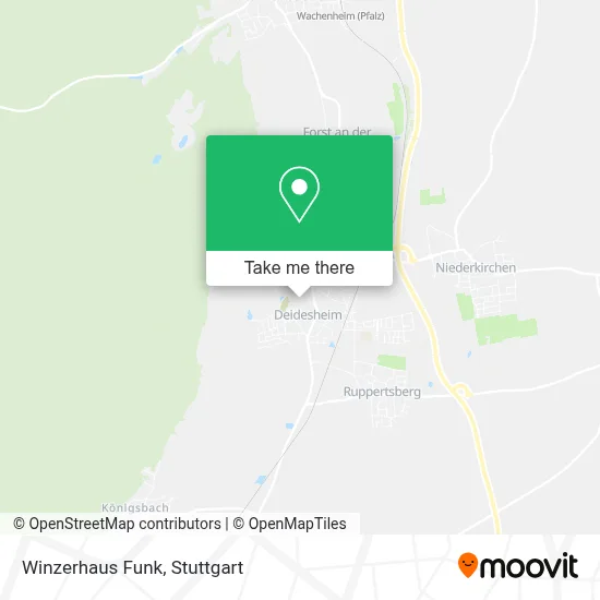 Winzerhaus Funk map
