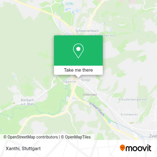 Xanthi map