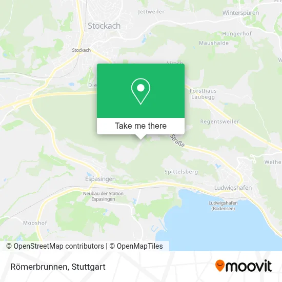 Römerbrunnen map