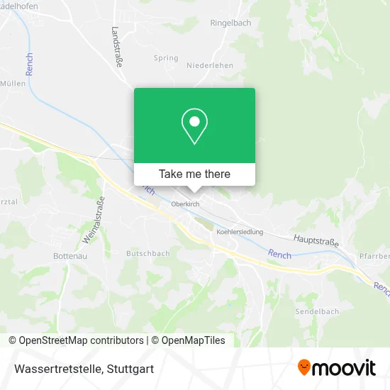 Wassertretstelle map