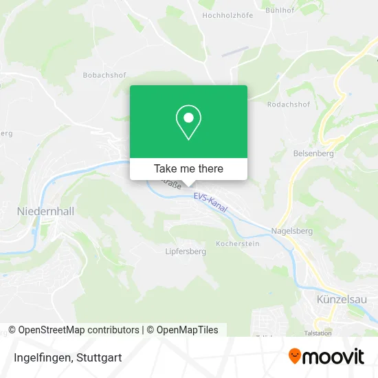 Ingelfingen map