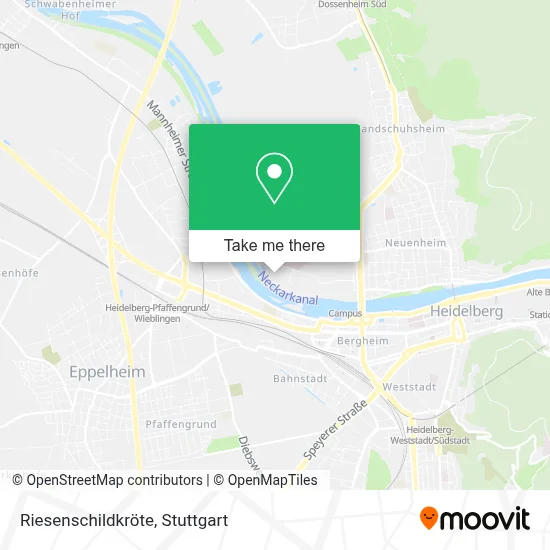 Riesenschildkröte map