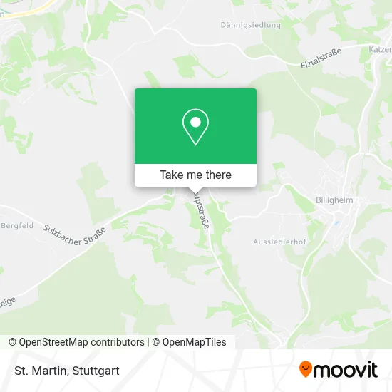 St. Martin map