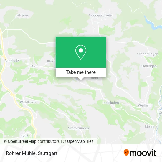 Rohrer Mühle map