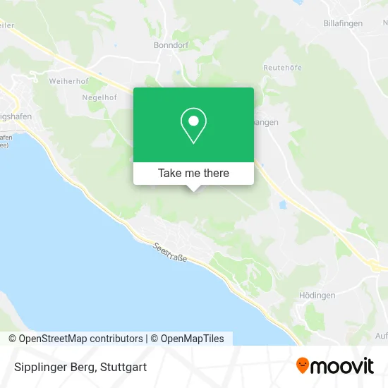 Sipplinger Berg map