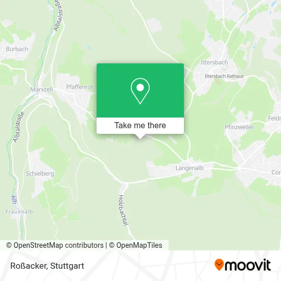 Roßacker map