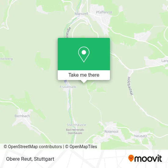 Obere Reut map