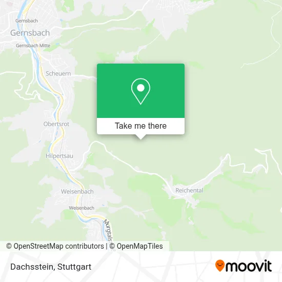 Dachsstein map