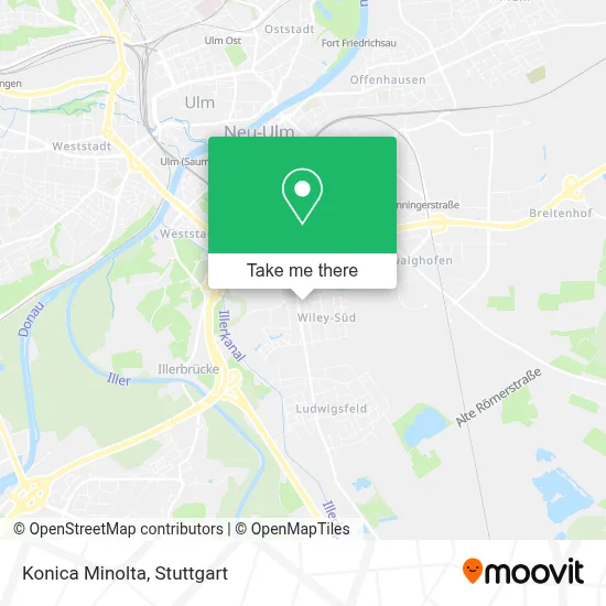Konica Minolta map