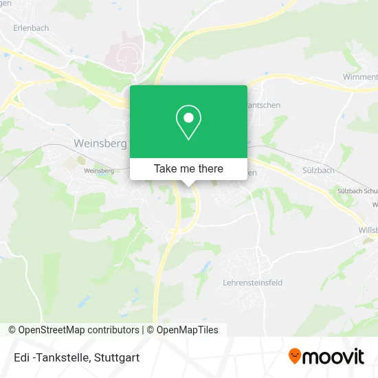 Edi -Tankstelle map
