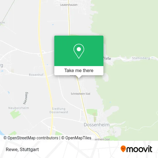 Rewe map