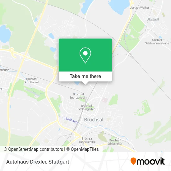 Autohaus Drexler map
