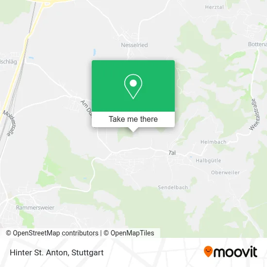 Hinter St. Anton map