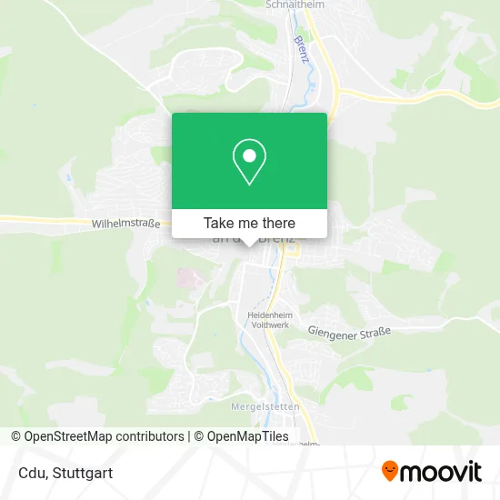 Cdu map