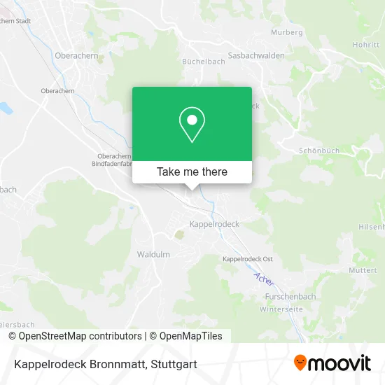 Kappelrodeck Bronnmatt map