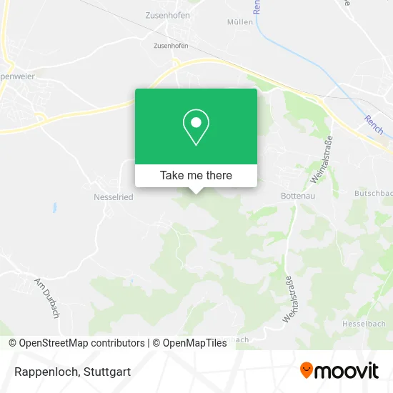 Rappenloch map