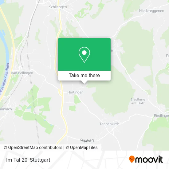 Im Tal 20 map