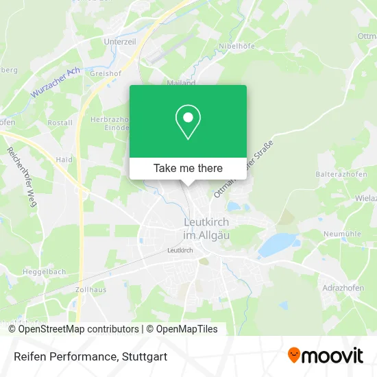 Reifen Performance map