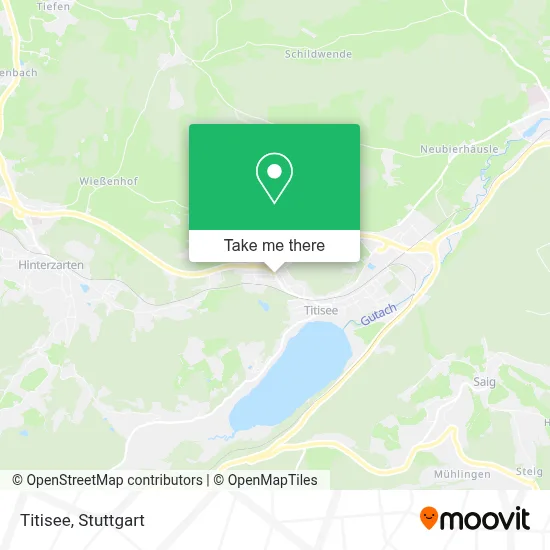 Titisee map