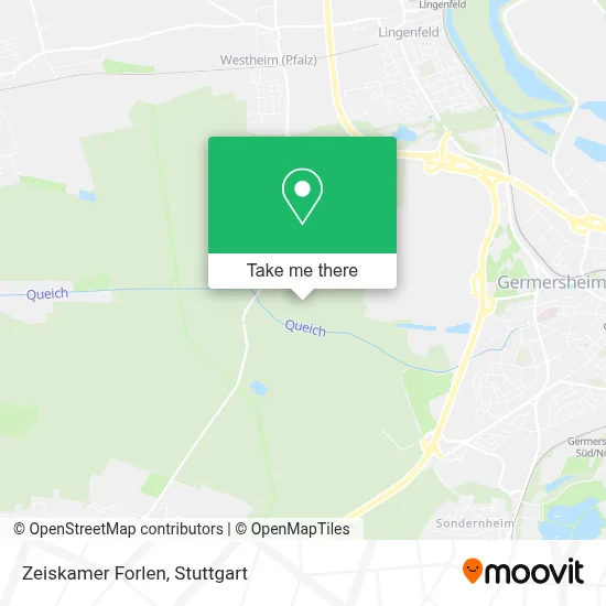 Zeiskamer Forlen map