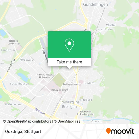 Quadriga map