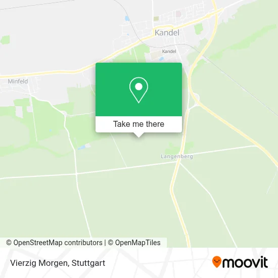 Vierzig Morgen map