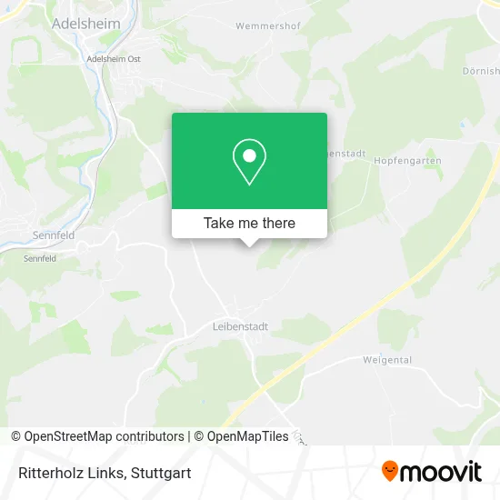 Ritterholz Links map