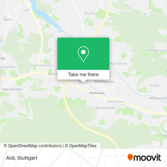 Aldi map