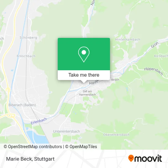Marie Beck map