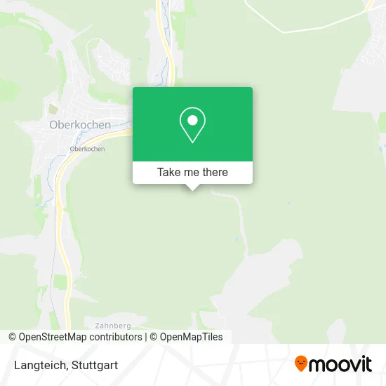 Langteich map