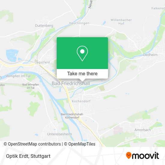 Optik Erdt map