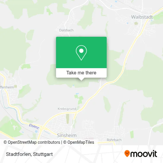 Stadtforlen map